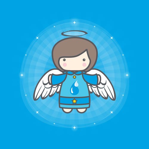 Angelito de los Elementos – Agua